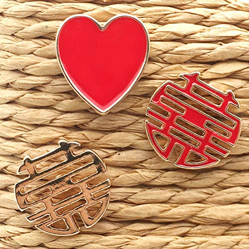 LUOZZY Love Brooch Heart Breast Pin Romantic Clothing Pins Collar Pins –  ToysCentral - Europe